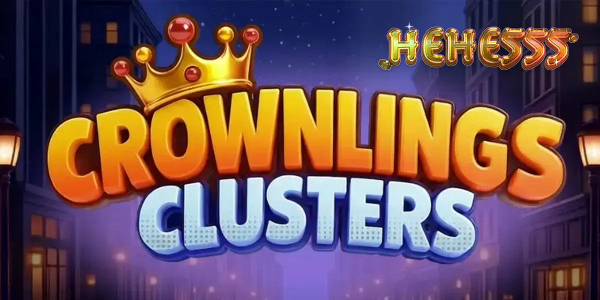 Crownlings Clusters স্লট গেমের রঙিন এবং উৎসবমুখর ইন্টারফেস